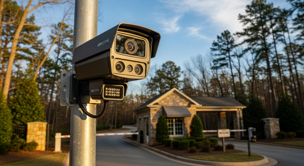 Best LPR camera for private road vehicle monitoring