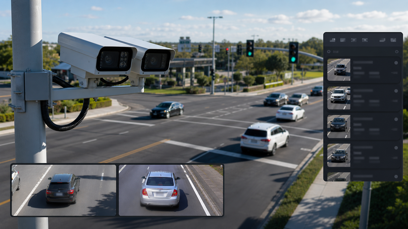 EnforcementCam LPR camera for regulated evidence review projects