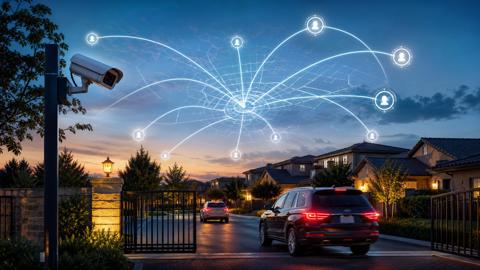 Flock Safety privacy concerns for HOA residents and license plate camera data sharing