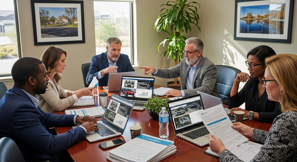 HOA board meeting to compare Flock Safety and alternative LPR systems