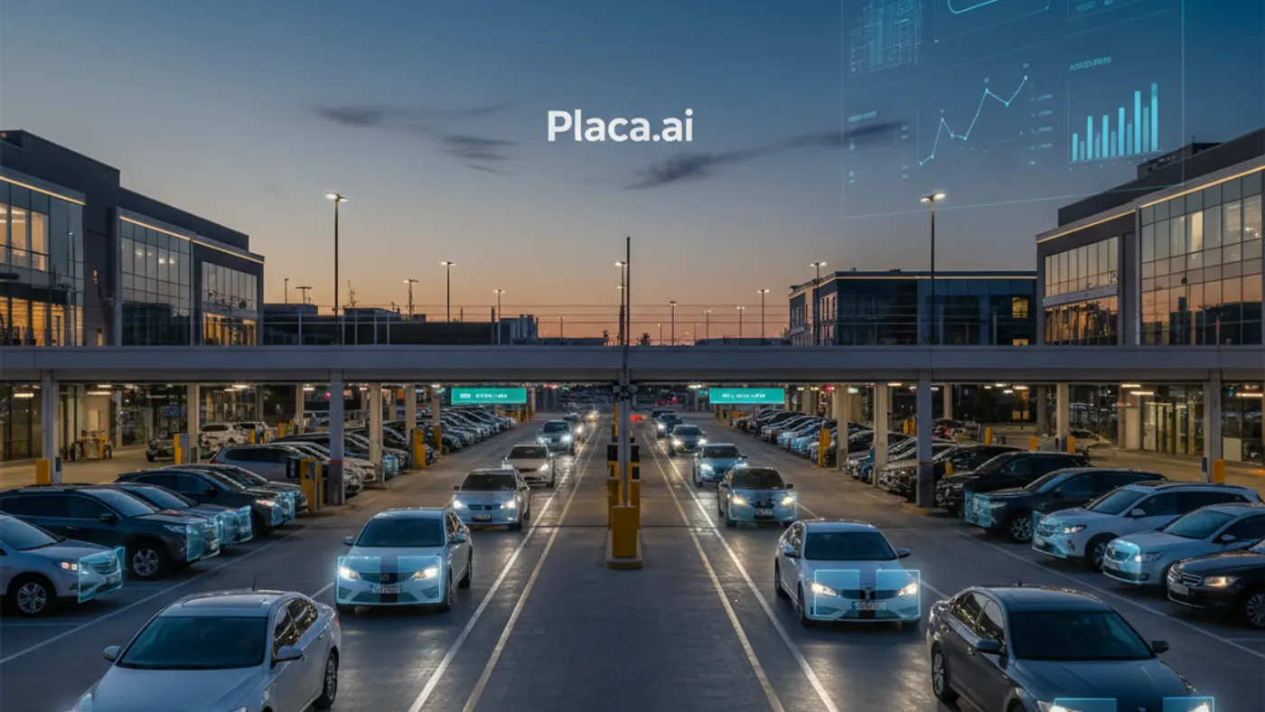 License plate recognition parking lot security with cloud vehicle event dashboard