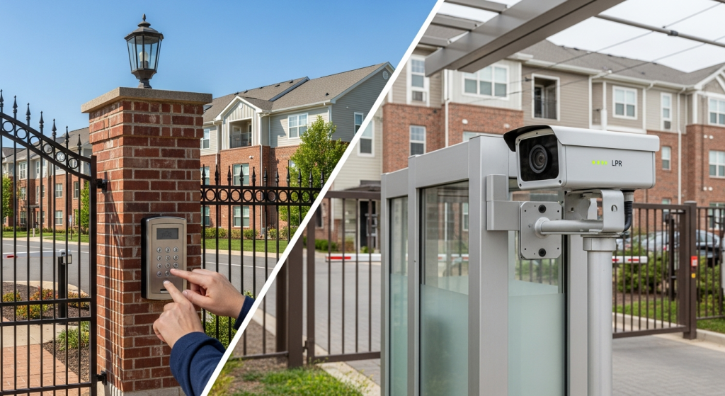 LPR Vs Keypads Apartment Access Control - Placa.ai