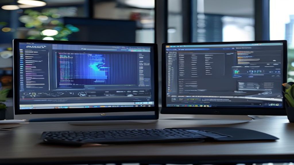 License plate recognition software comparison on laptop screens showing different dashboard interfaces