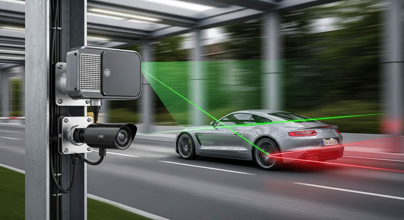 Radar technology helping LPR recognize high-speed vehicles