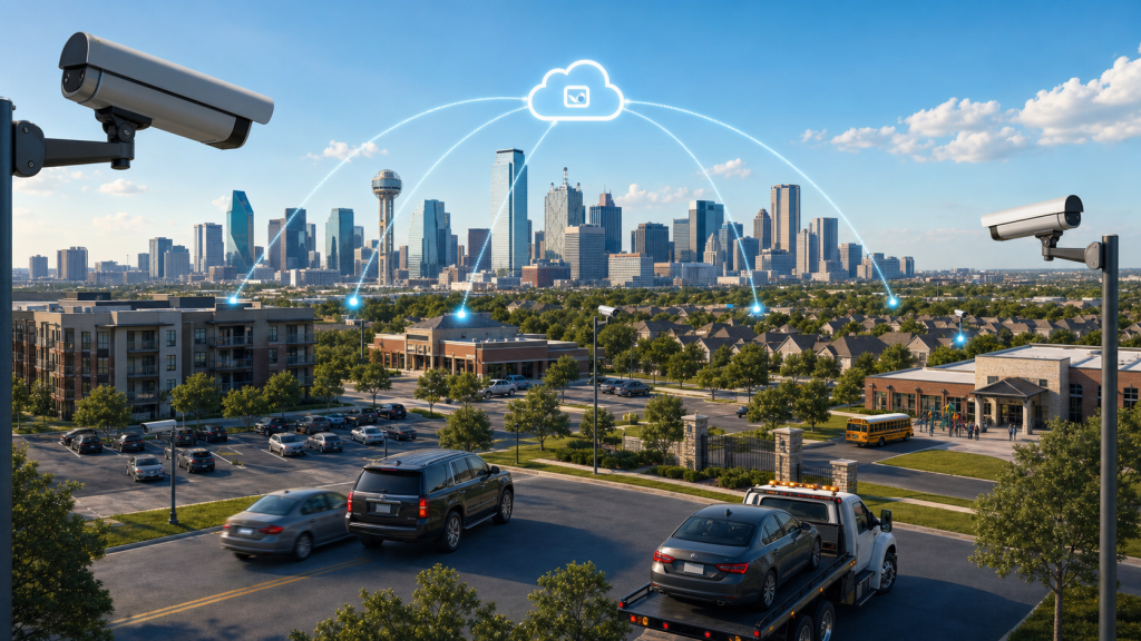 Cloud LPR future of parking enforcement with connected cameras and properties