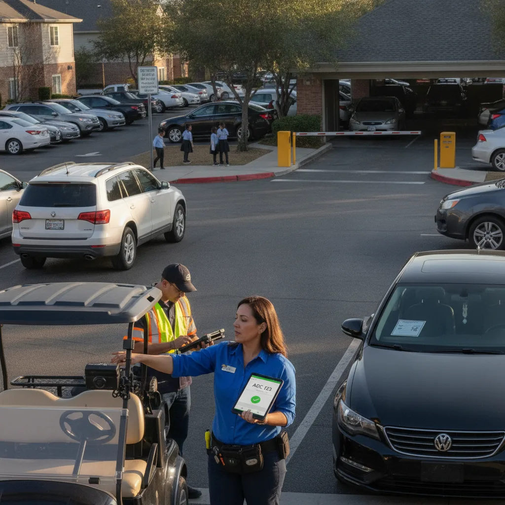 How Apartment Enforcement Teams Can Document Parking Violations With Mobile LPR Workflows for towing / parking enforcement