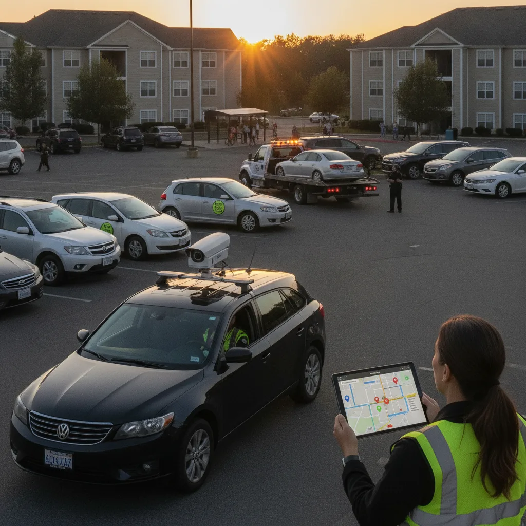How Apartment Enforcement Teams Can Prioritize High-Risk Lots With Mobile LPR Workflows for towing / parking enforcement
