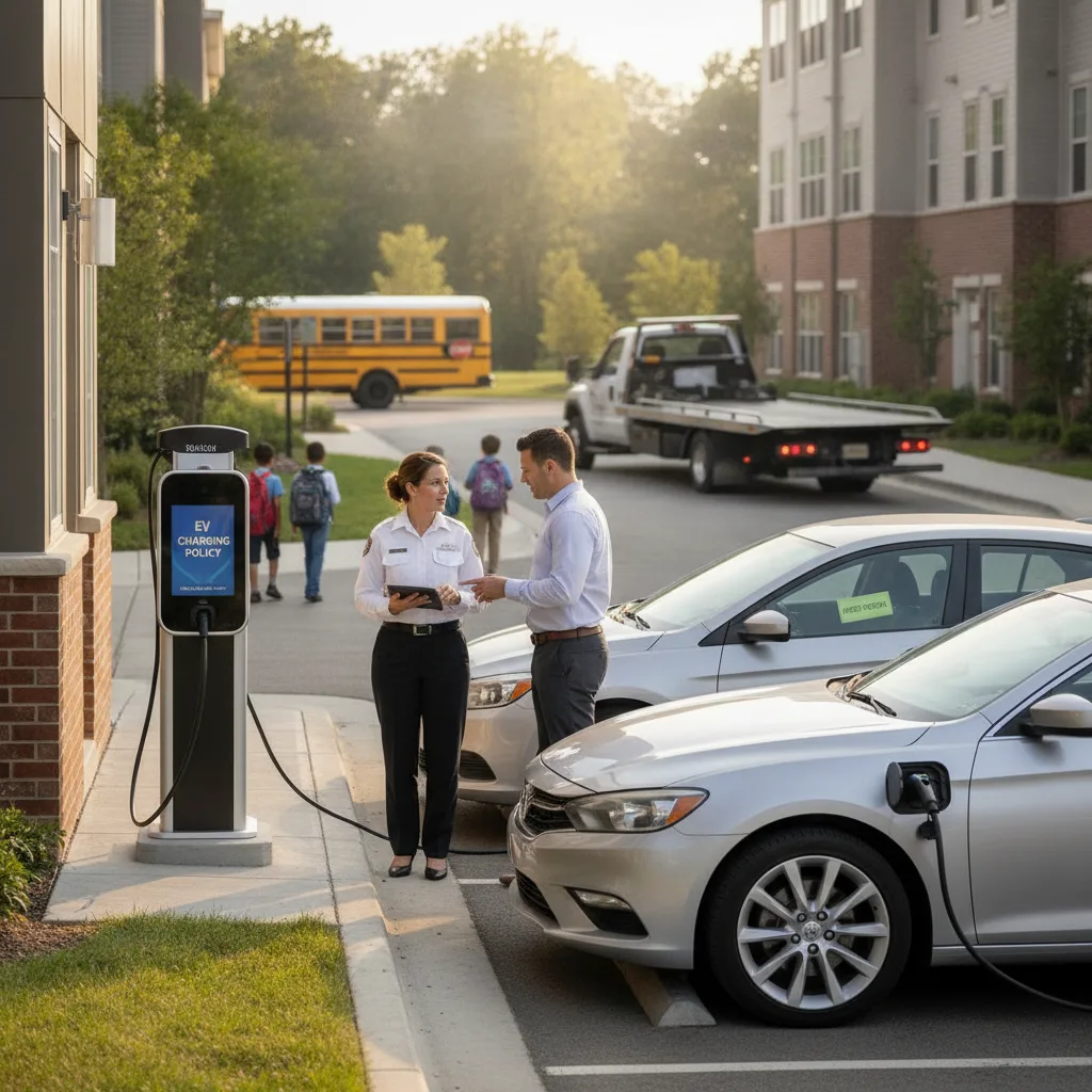 How Community Managers Can Handle EV Charging Space Misuse Without Creating Resident Friction for hoa / apartment vehicle management
