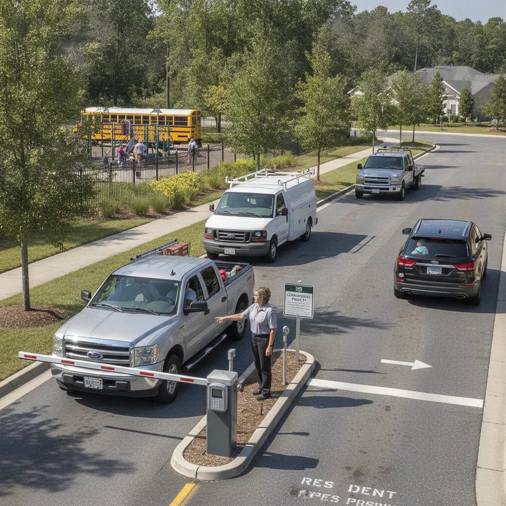 How Community Managers Can Manage Unauthorized Commercial Vehicles Without Creating Resident Friction for hoa / apartment vehicle management