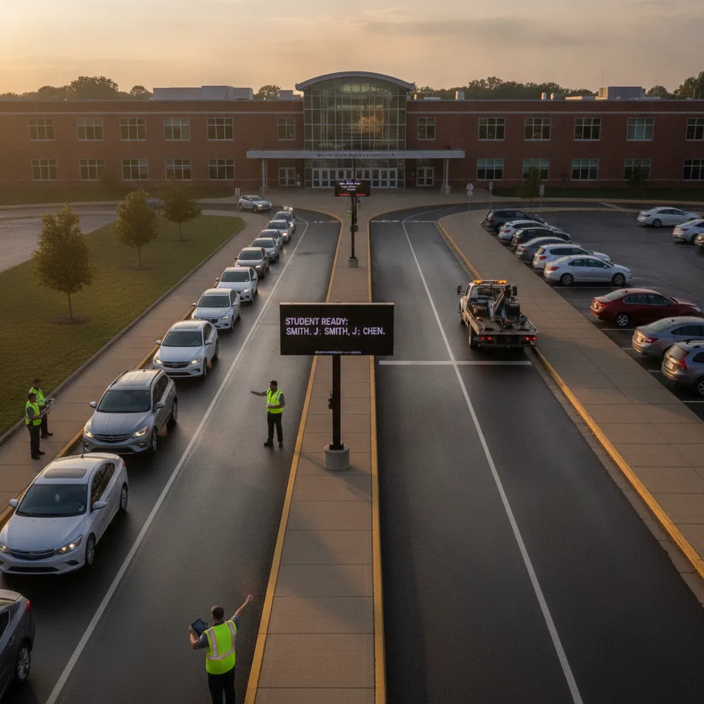 How District Operations Teams Can Prevent Late Dismissal Bottlenecks With Better Vehicle-Based Workflows for student pickup / school dismissal