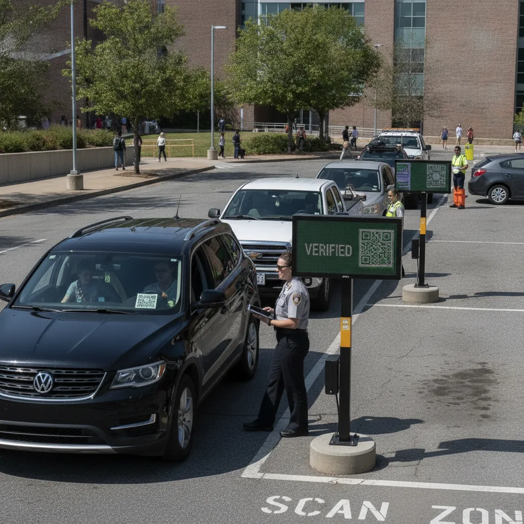 How Event Lot Managers Can Connect QR Sessions To License Plates Without Adding More Hardware for qr self parking