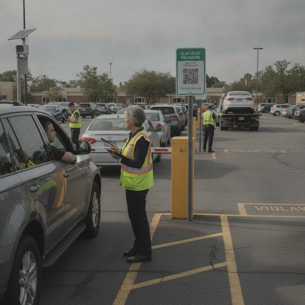 How Event Lot Managers Can Handle Unpaid Parking Sessions Without Adding More Hardware for qr self parking