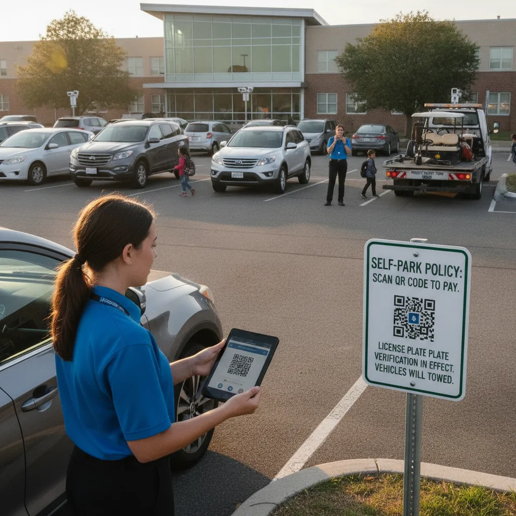 How Event Lot Managers Can Improve Self-Parking Compliance Without Adding More Hardware for qr self parking
