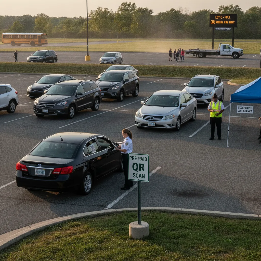 How Event Lot Managers Can Reduce Payment Kiosk Dependence Without Adding More Hardware for qr self parking