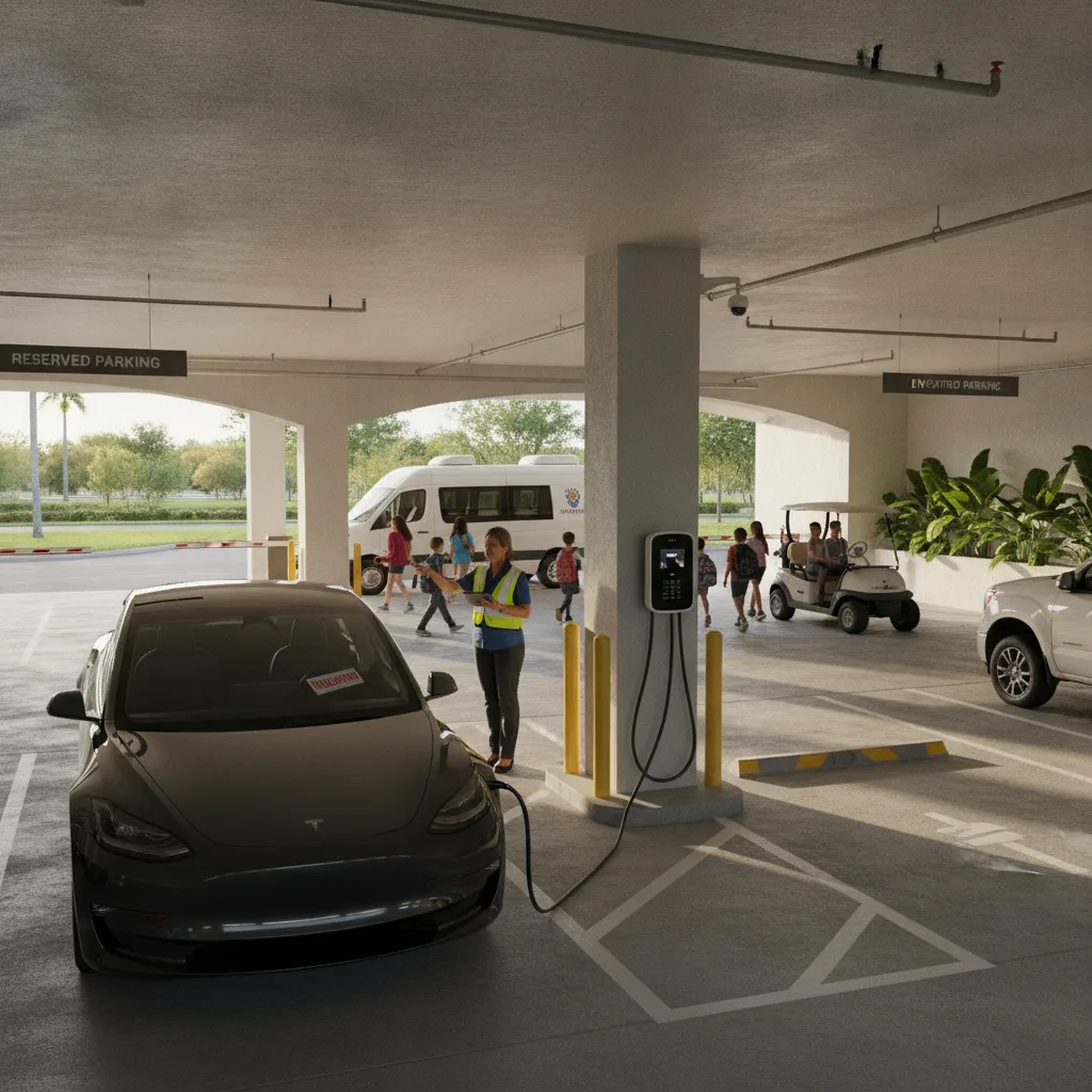How Florida Associations Can Handle EV Charging Space Misuse Without Creating Resident Friction for hoa / apartment vehicle management