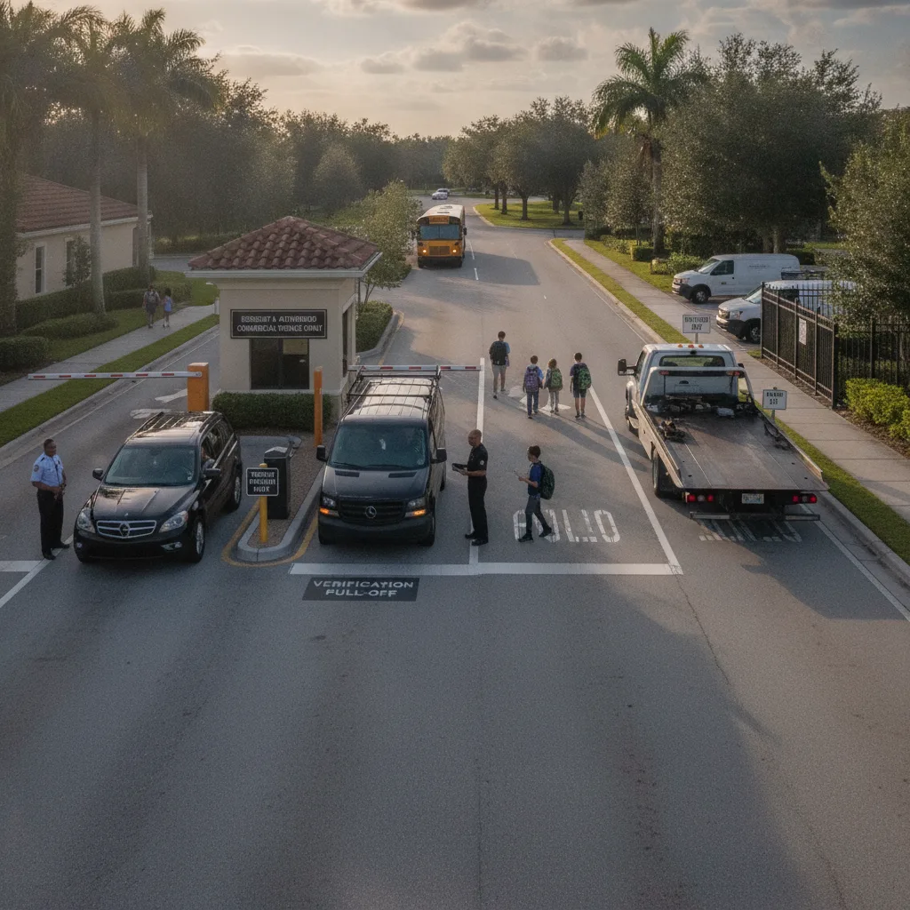 How Florida Associations Can Manage Unauthorized Commercial Vehicles Without Creating Resident Friction for hoa / apartment vehicle management