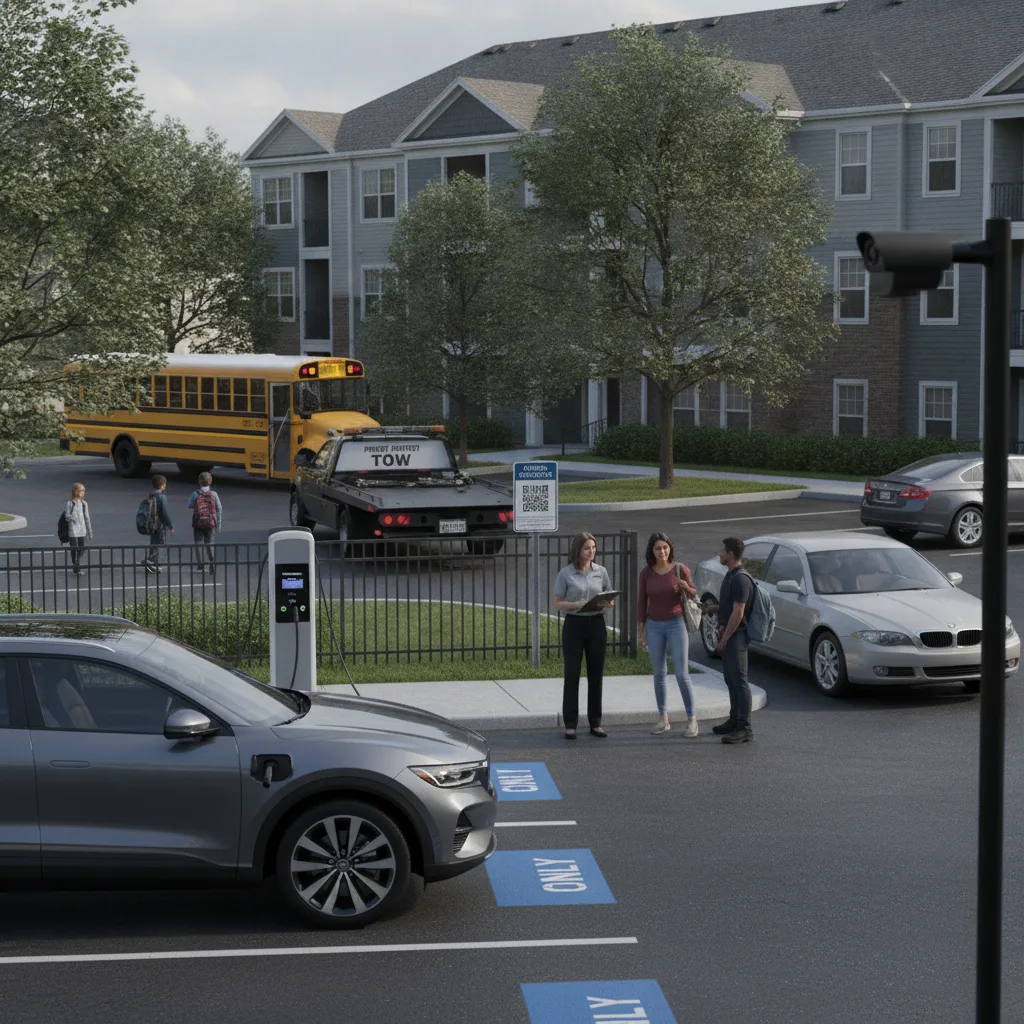 How HOA Boards Can Handle EV Charging Space Misuse Without Creating Resident Friction for hoa / apartment vehicle management