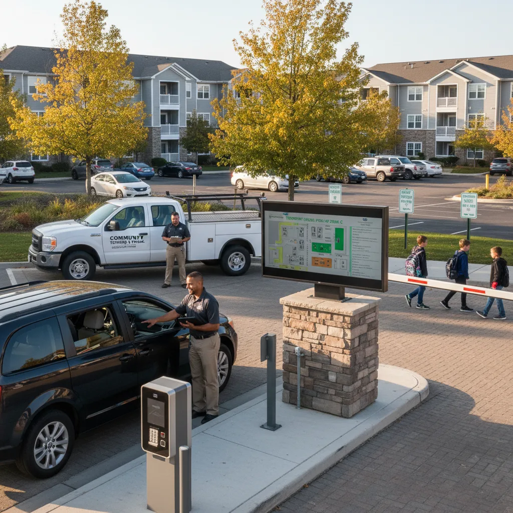 How HOA Boards Can Manage Seasonal Resident Parking Changes Without Creating Resident Friction for hoa / apartment vehicle management