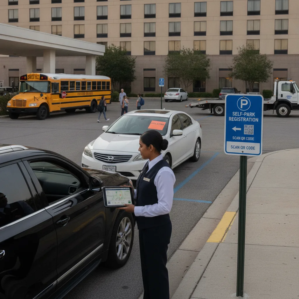 How Hotel Parking Teams Can Improve Self-Parking Compliance Without Adding More Hardware for qr self parking