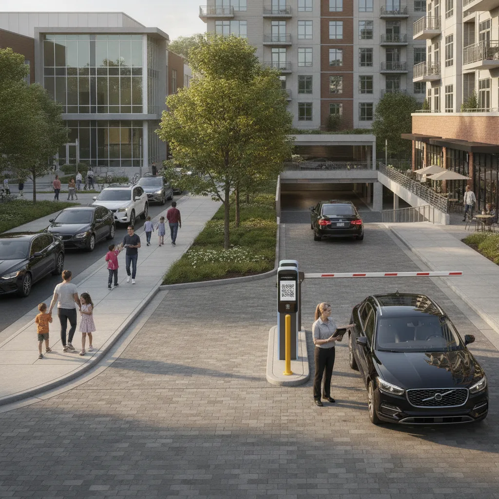 How Mixed-Use Property Owners Can Manage Monthly Permit Upgrades Without Adding More Hardware for qr self parking