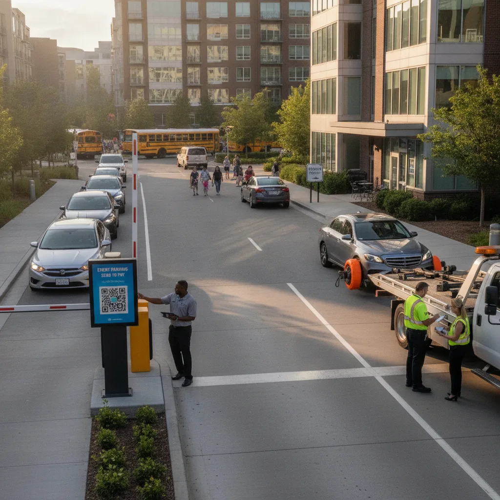 How Mixed-Use Property Owners Can Support Event Parking Prepayment Without Adding More Hardware for qr self parking
