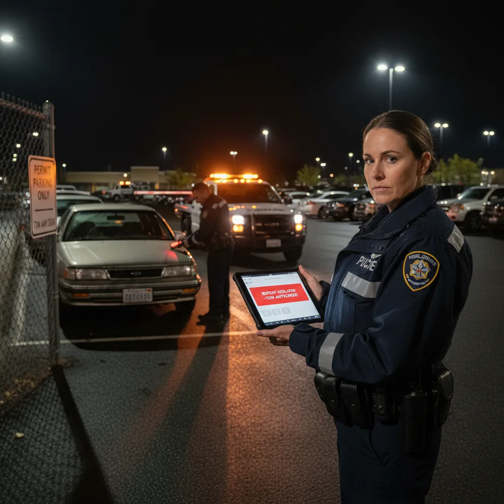 How Night Patrol Teams Can Identify Repeat Violators With Mobile LPR Workflows for towing / parking enforcement