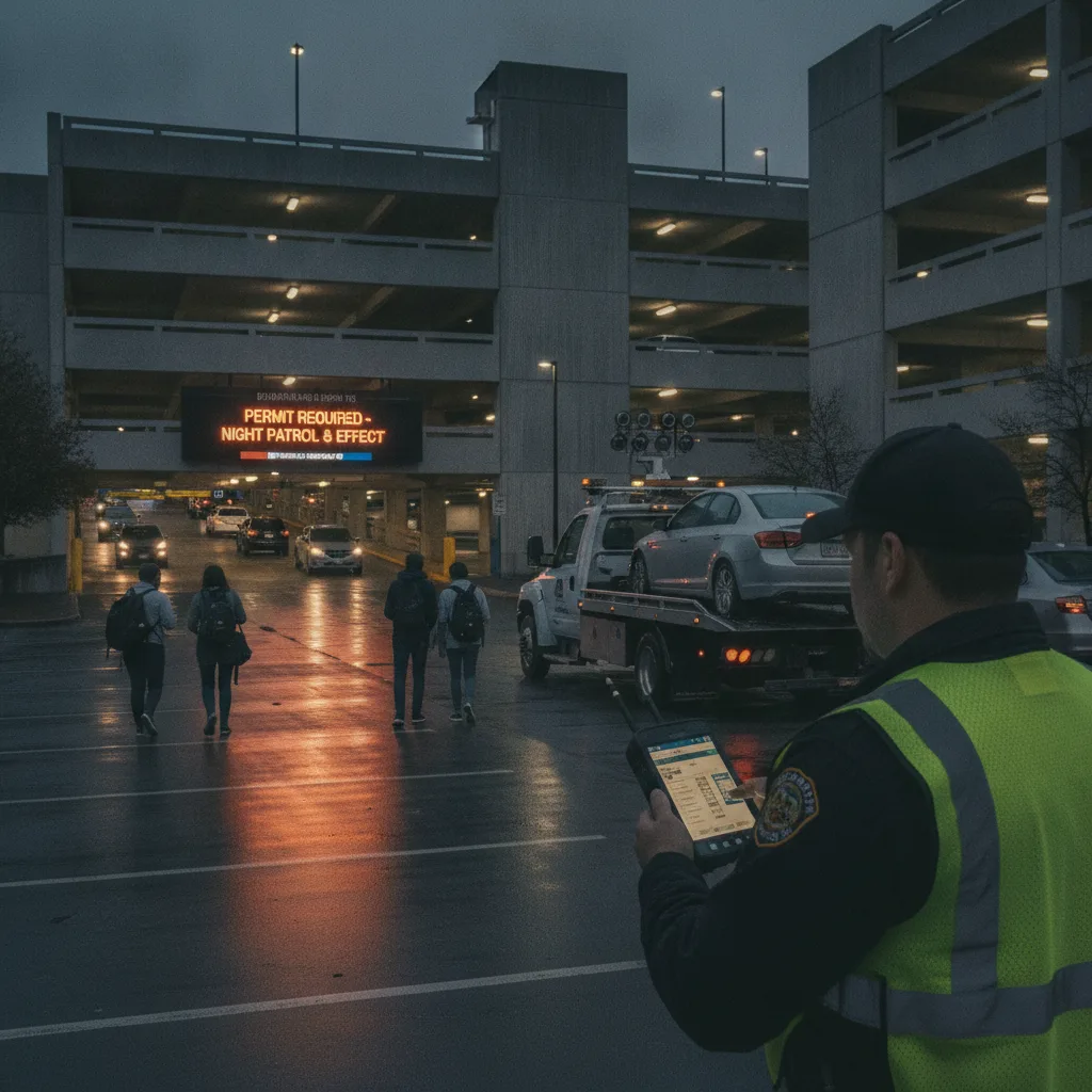 How Night Patrol Teams Can Manage Overnight Patrol Routes With Mobile LPR Workflows for towing / parking enforcement