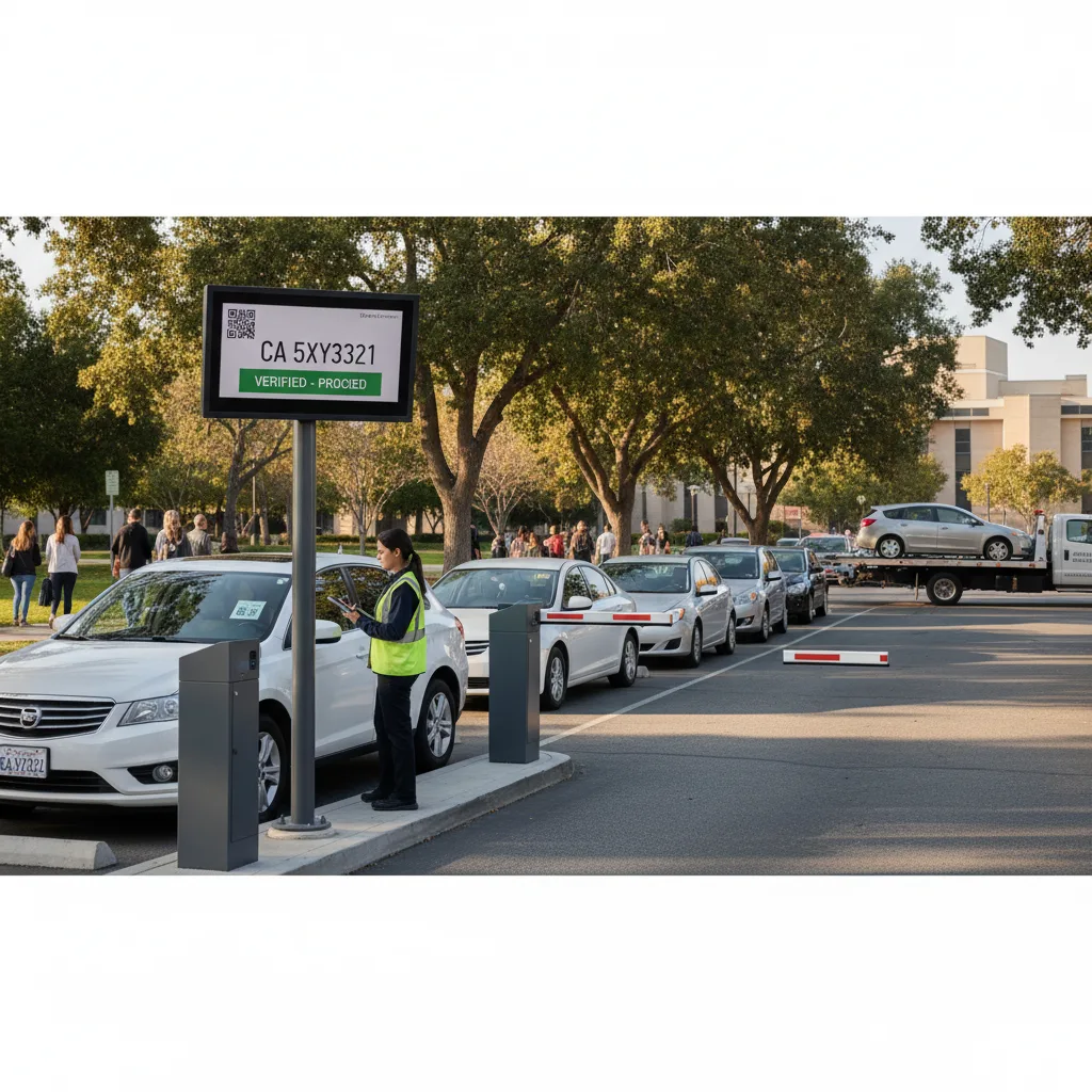 How Parking Operators Can Connect QR Sessions To License Plates Without Adding More Hardware for qr self parking