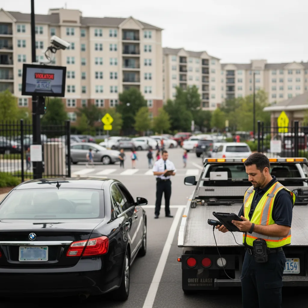 How Private Property Towing Companies Can Identify Repeat Violators With Mobile LPR Workflows for towing / parking enforcement