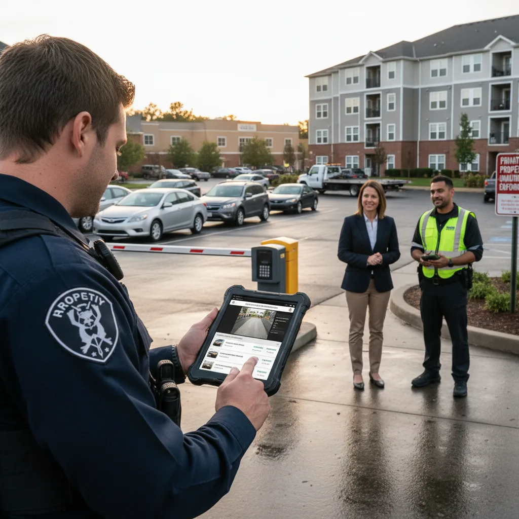How Private Property Towing Companies Can Replace Paper Patrol Logs With Mobile LPR Workflows for towing / parking enforcement