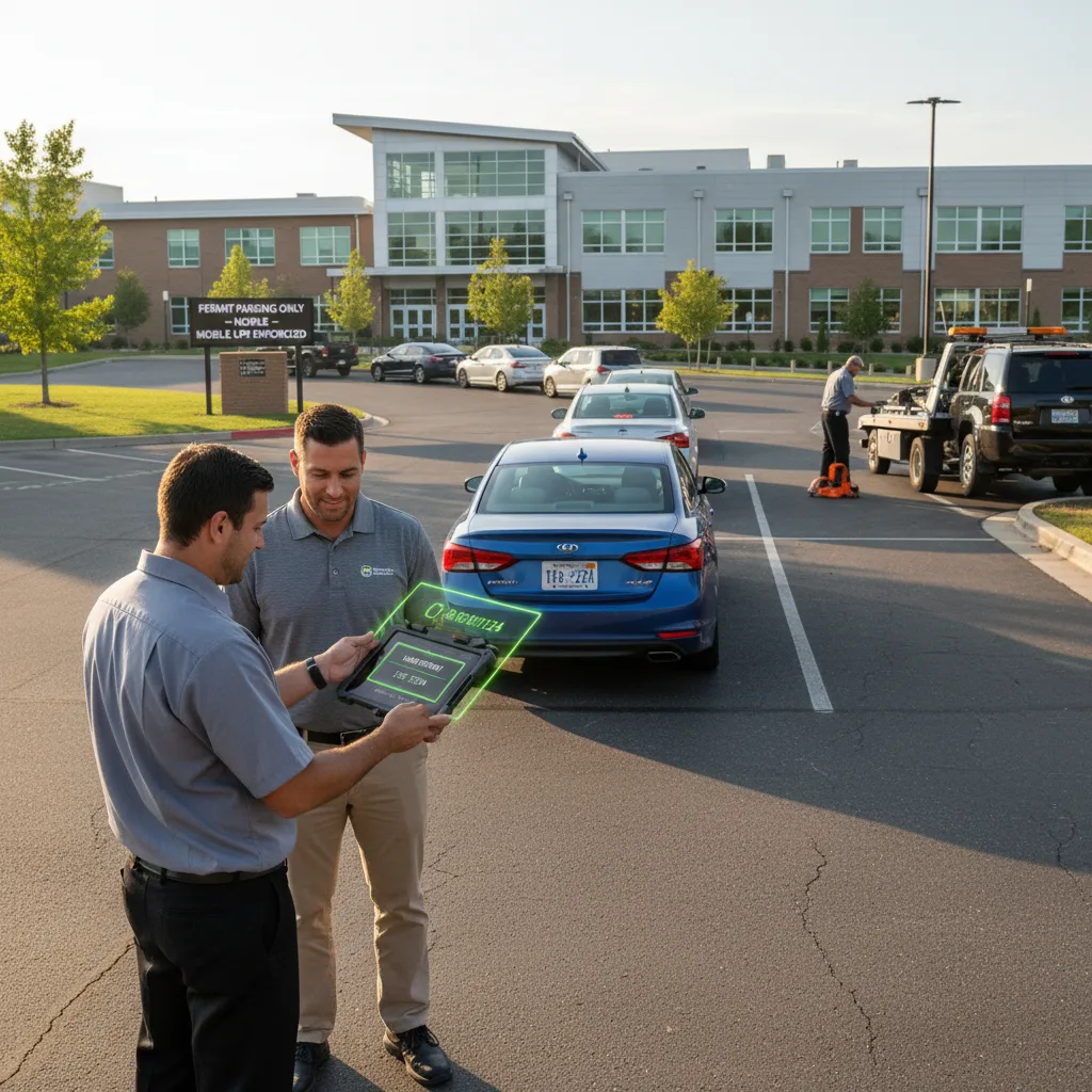How Private Property Towing Companies Can Verify Permits Faster With Mobile LPR Workflows for towing / parking enforcement
