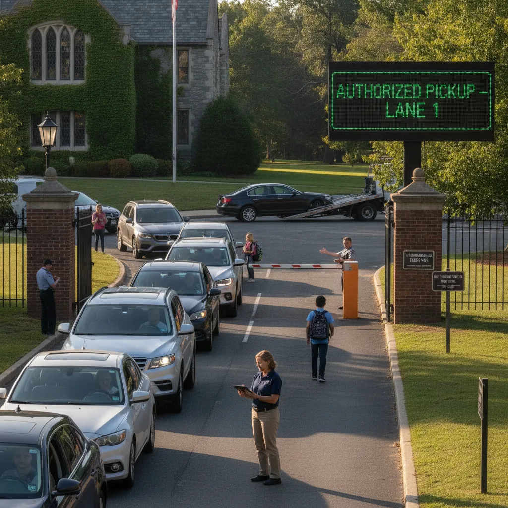 How Private Schools Can Avoid Substitute Teacher Dismissal Gaps With Better Vehicle-Based Workflows for student pickup / school dismissal