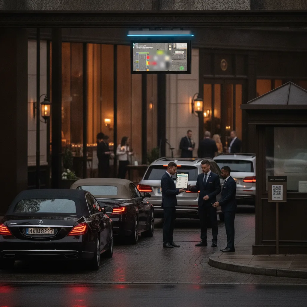 How Restaurant Valet Operators Can Coordinate Valet Staffing On Busy Nights Using Ticketless Vehicle Recognition for valet parking