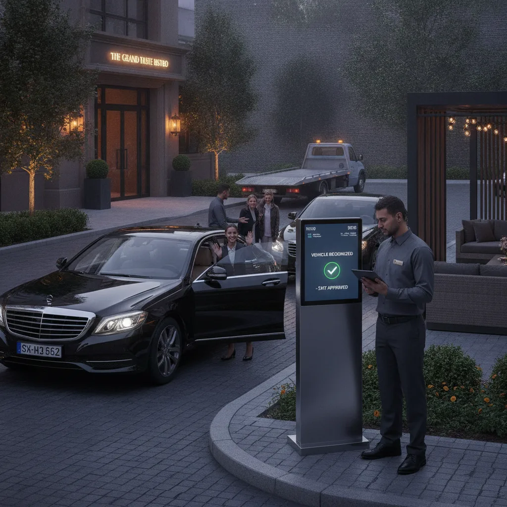 How Restaurant Valet Operators Can Reduce Lost Valet Ticket Problems Using Ticketless Vehicle Recognition for valet parking