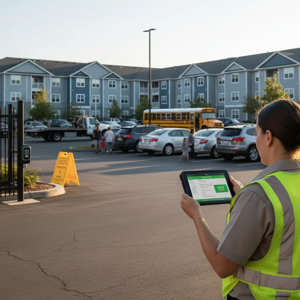 Why Private Property Towing Companies Are Moving From Paper Patrols to Mobile LPR for towing / parking enforcement