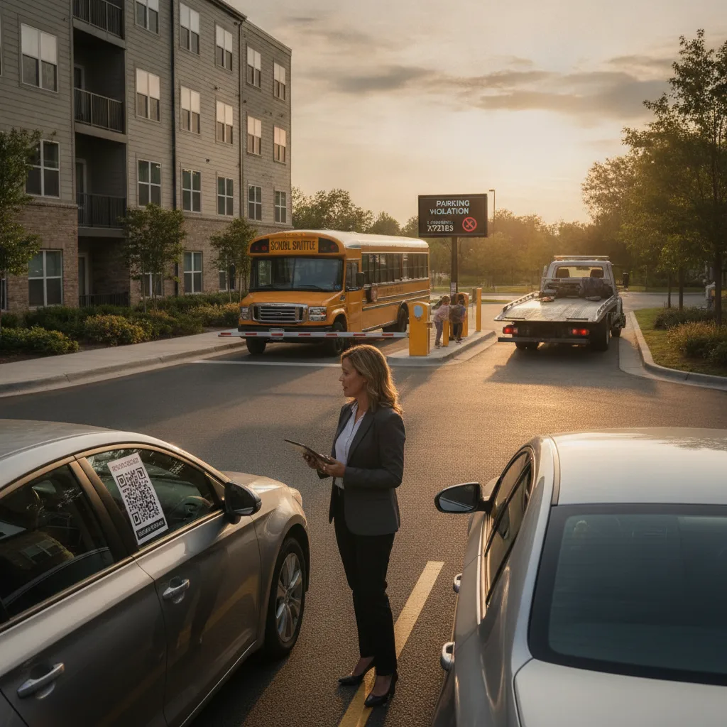 How Apartment Guest Parking Managers Can Handle Unpaid Parking Sessions Without Adding More Hardware for qr self parking