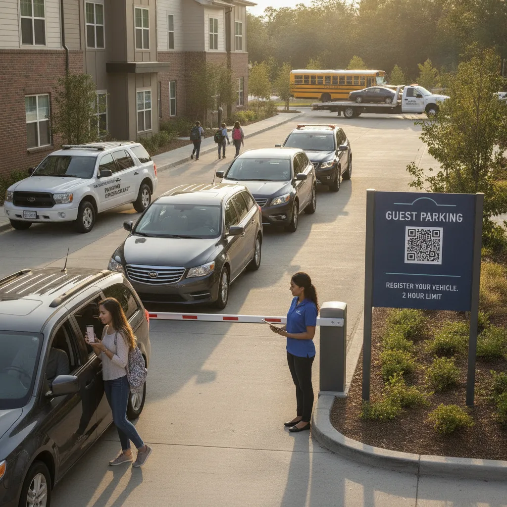 How Apartment Guest Parking Managers Can Improve Self-Parking Compliance Without Adding More Hardware for qr self parking