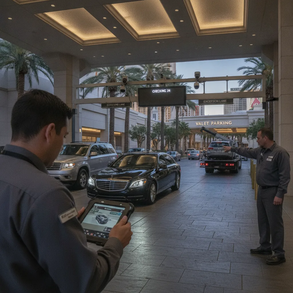 How Casino Parking Teams Can Document Vehicle Condition Issues Using Ticketless Vehicle Recognition for valet parking