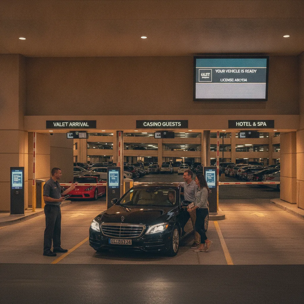 How Casino Parking Teams Can Reduce Guest Wait Time Complaints Using Ticketless Vehicle Recognition for valet parking