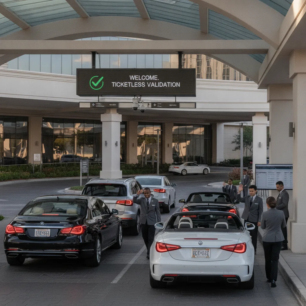 How Casino Parking Teams Can Reduce Lost Valet Ticket Problems Using Ticketless Vehicle Recognition for valet parking