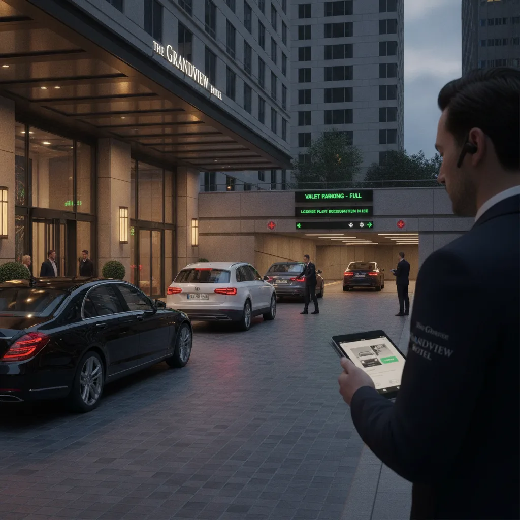 How Event Valet Companies Can Coordinate Valet Staffing On Busy Nights Using Ticketless Vehicle Recognition for valet parking