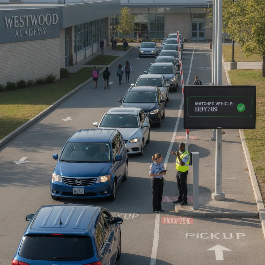 How Front Office Staff Can Reduce Radio Call Overload With Better Vehicle-Based Workflows for student pickup / school dismissal
