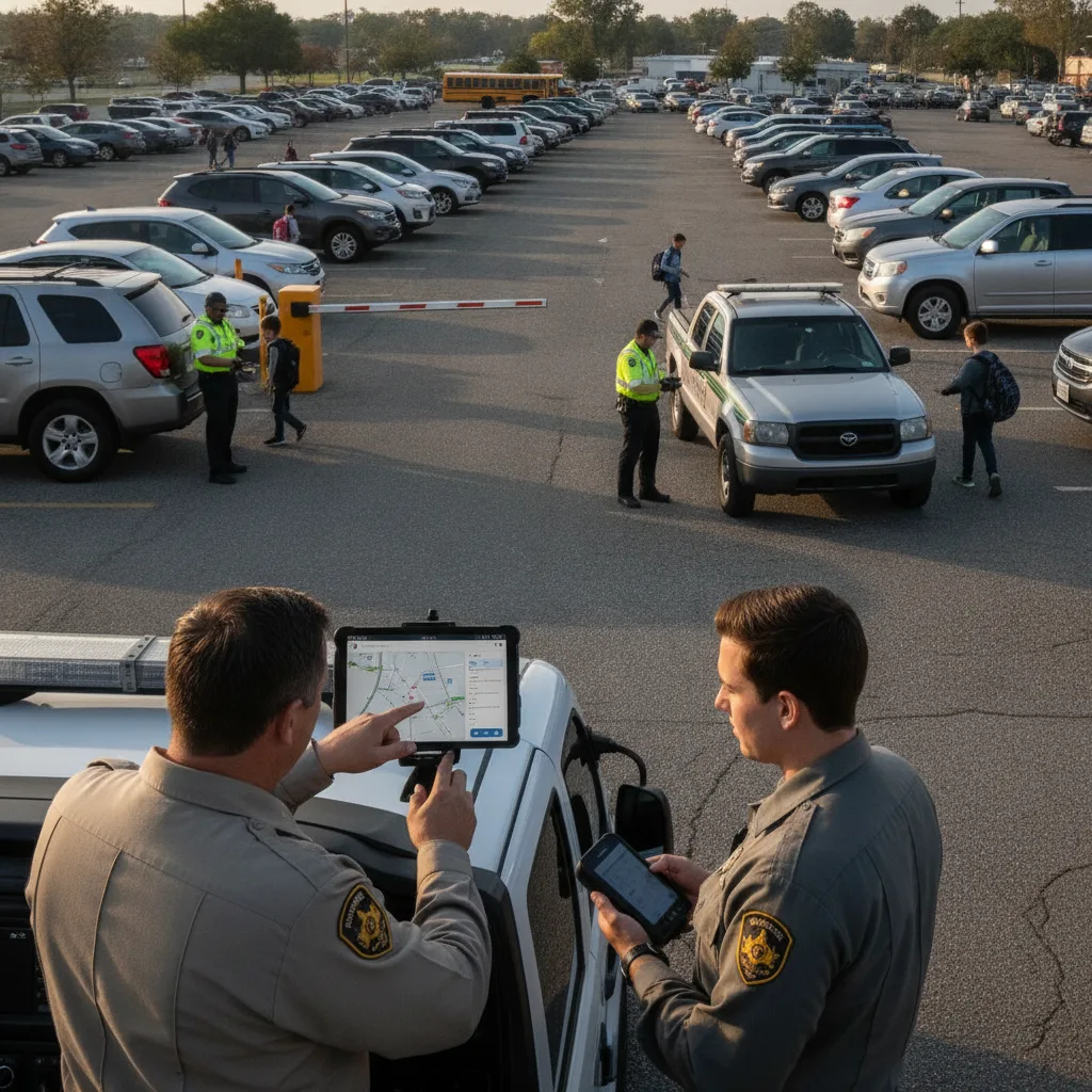 How Large Lot Patrol Teams Can Train Drivers On Mobile LPR With Mobile LPR Workflows for towing / parking enforcement