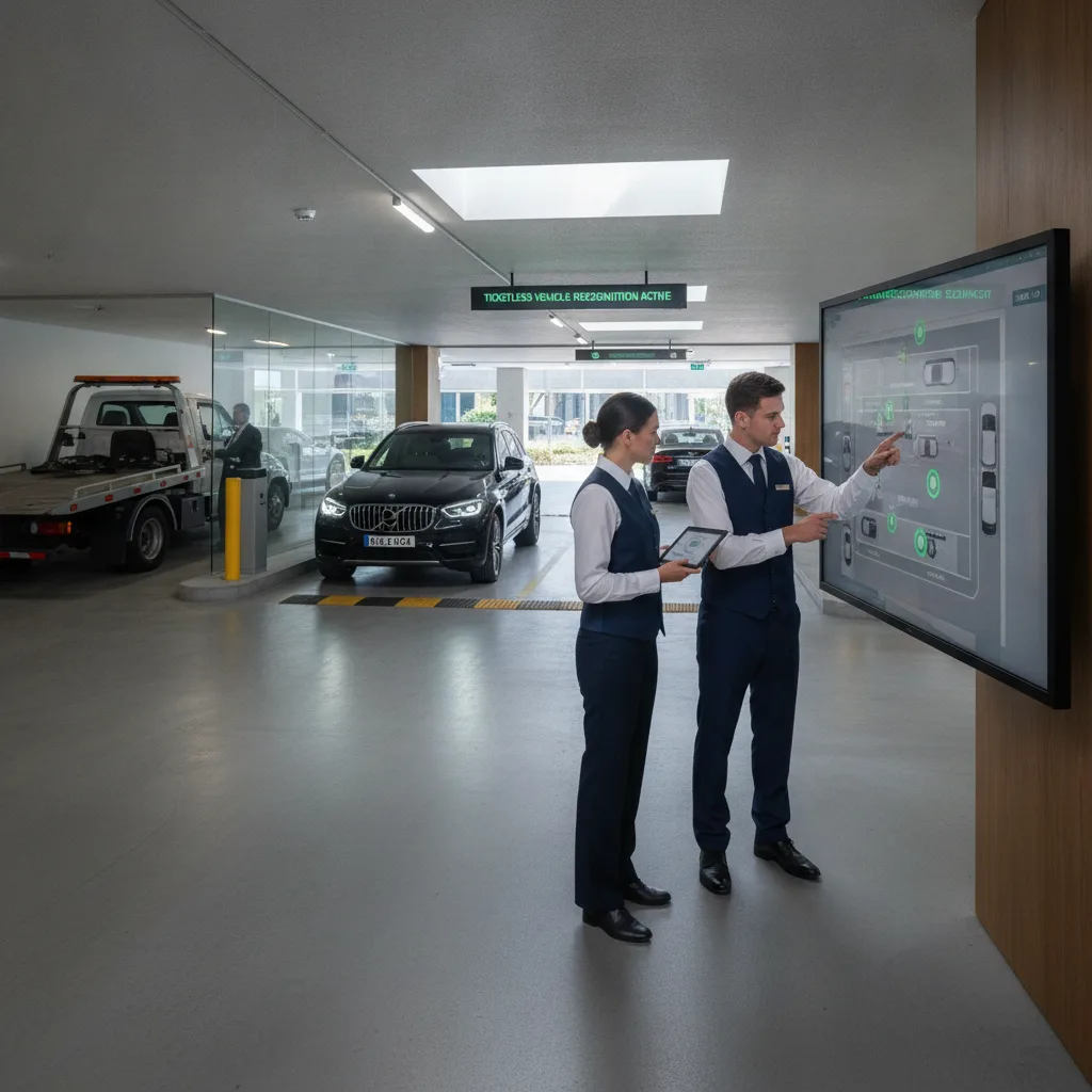 How Luxury Residential Valet Teams Can Speed Up Vehicle Retrieval Using Ticketless Vehicle Recognition for valet parking