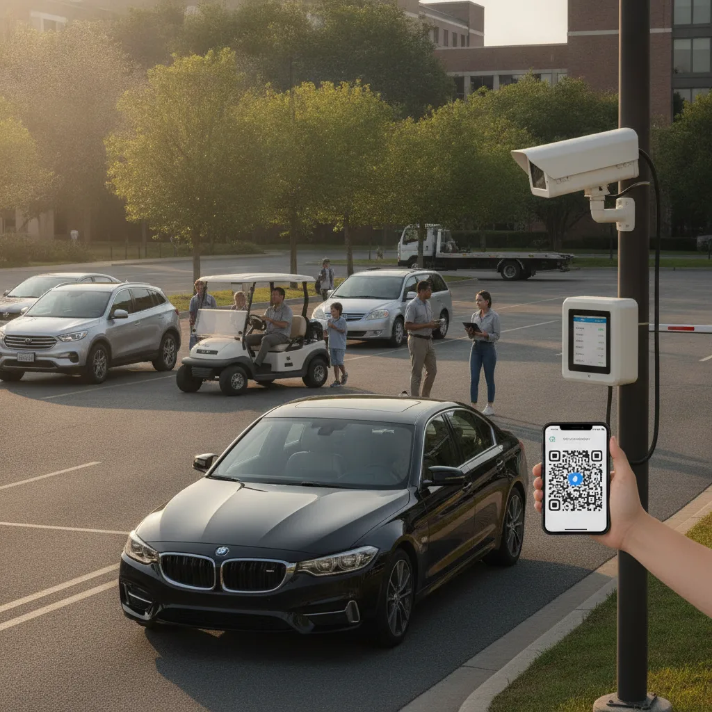 How Private Lot Owners Can Combine LPR With QR Auto-Pay Without Adding More Hardware for qr self parking