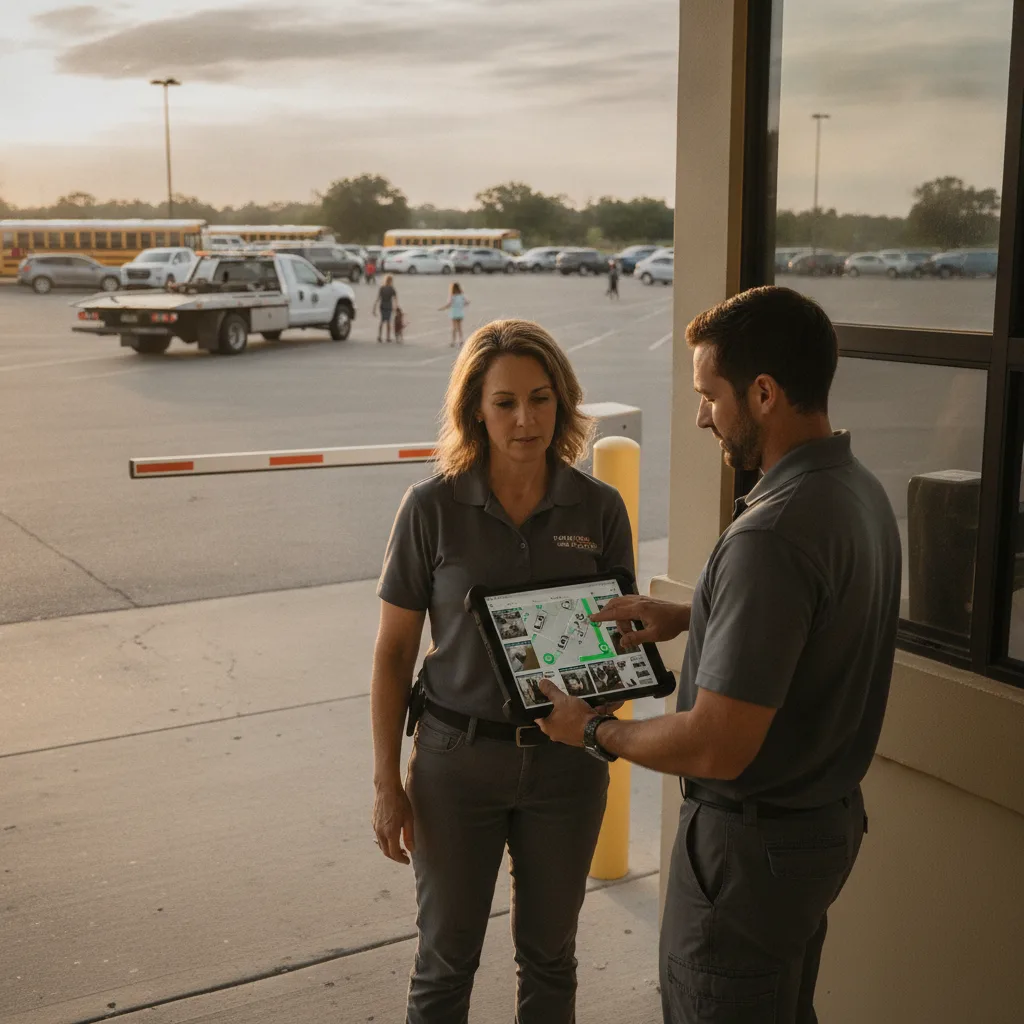 How Tow Dispatch Managers Can Train Drivers On Mobile LPR With Mobile LPR Workflows for towing / parking enforcement