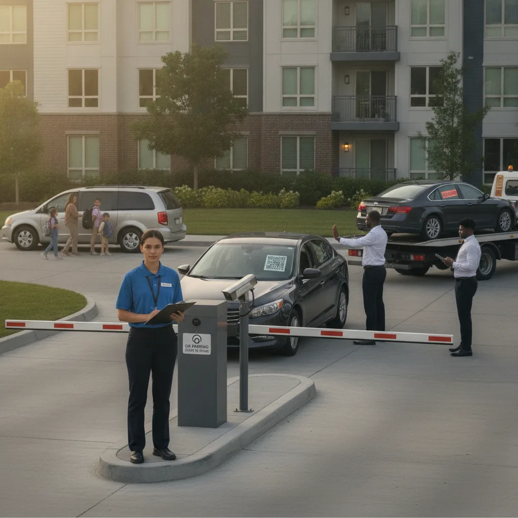 California ALPR Policy Checklist for Parking and Property Operators for qr self parking