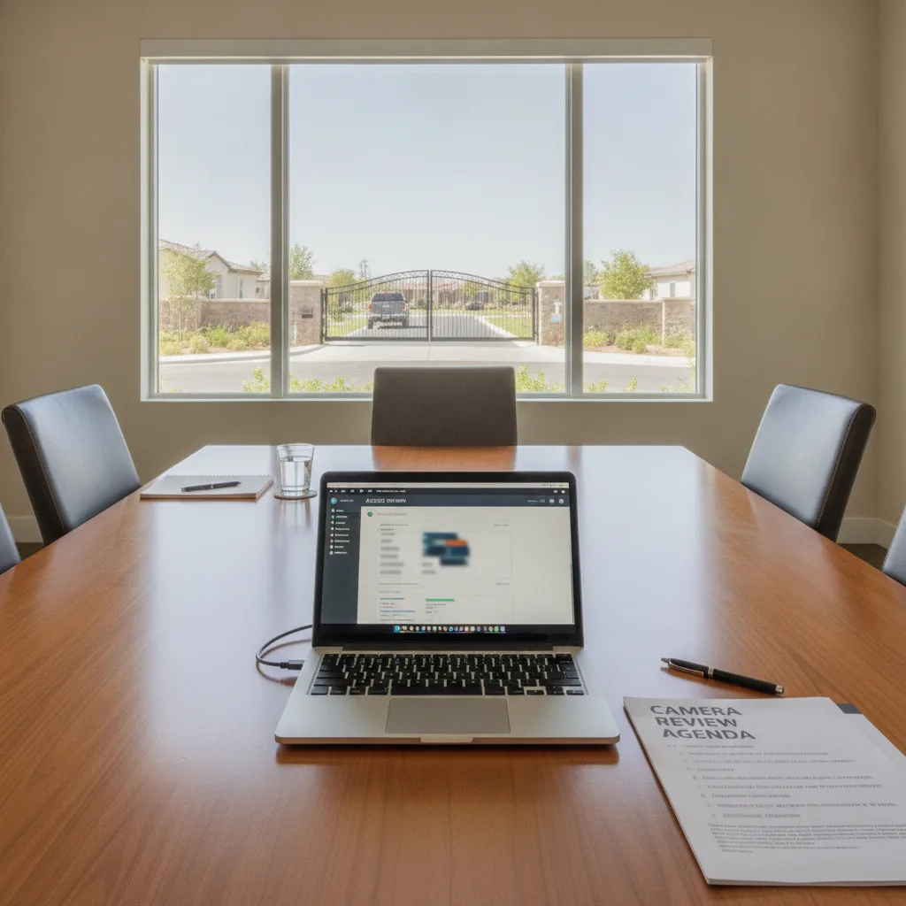Flock Camera Pause Checklist for HOA Boards for flock safety alternative