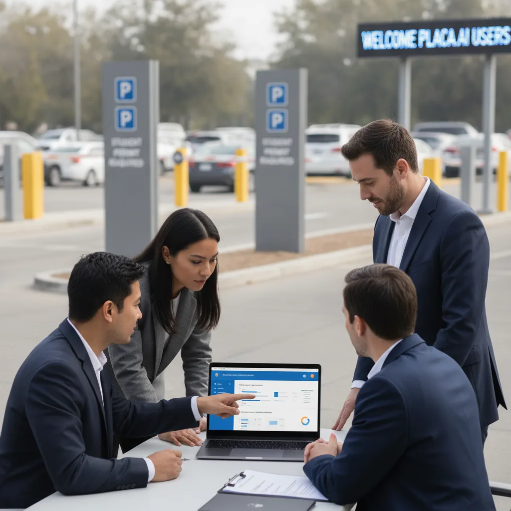 Virtual Permit LPR Rollout Checklist for Campus Parking for qr self parking