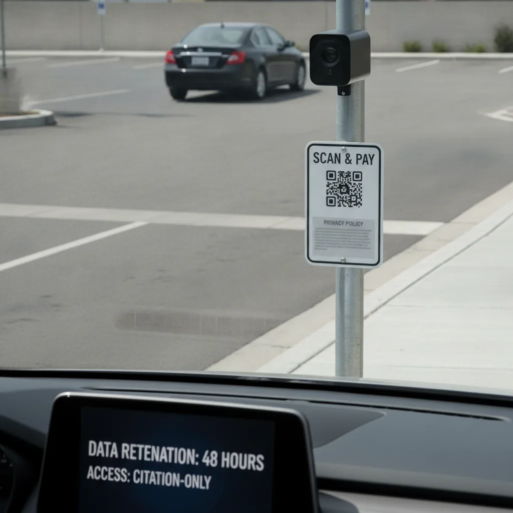 Fayetteville's ALPR Ban Shows How Parking LPR Can Survive Privacy Rules for qr self parking